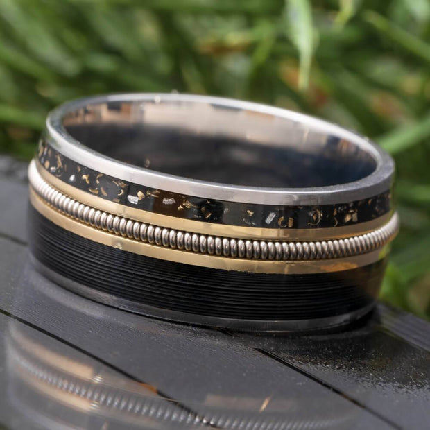 Vinyl Record Wedding Band