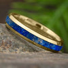 Women's Lapis Wedding Band