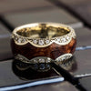 Mesquite Wood Wedding Band
