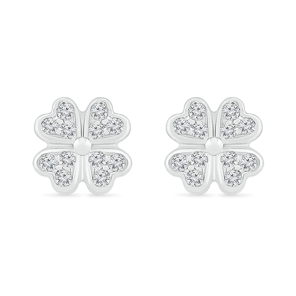 Four Leaf Clover Diamond and Sapphire Dangling Earrings - 3.5 Carat –  Savransky Private Jeweler