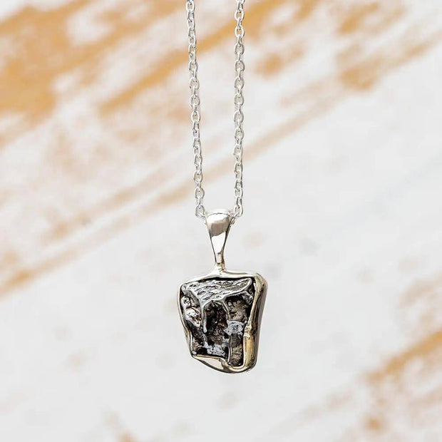 Campo del Cielo Meteorite Necklace