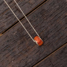 Tulipwood Charm Bead Necklace in Sterling Silver-RS10550 In Stock - Jewelry by Johan