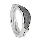 Branch Wedding Band with Meteorite, Size 3.5-RS11354 - Jewelry by Johan