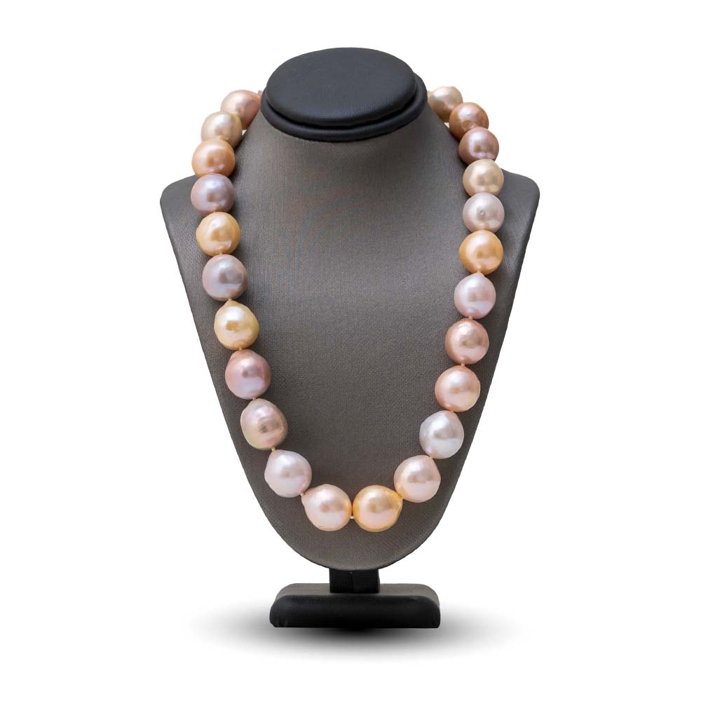 Pink Freshwater Pearl Necklace, In Stock - Jewelry by Johan