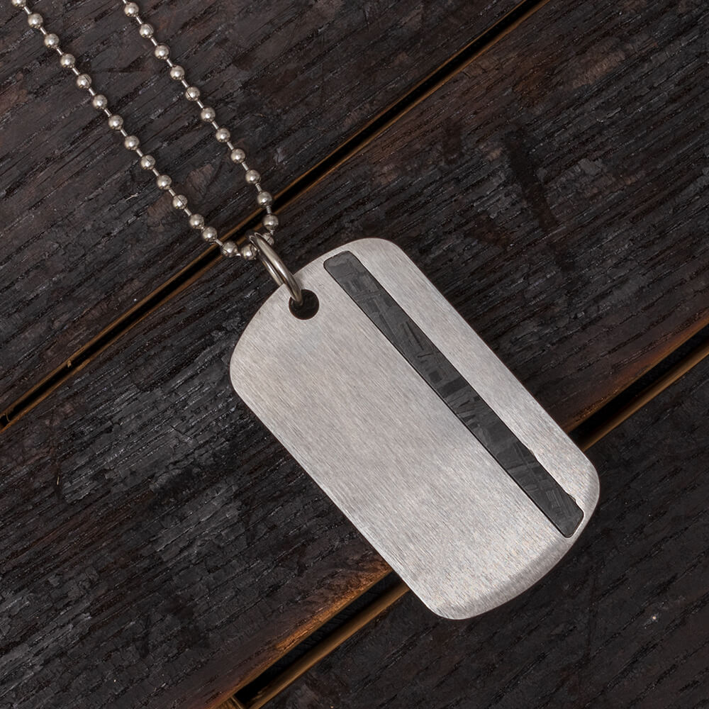 Stainless Steel Dog Tag Photo Necklace