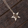 18" Star Necklace With Campo Del Cielo Meteorite, In Stock-RSSB791 - Jewelry by Johan