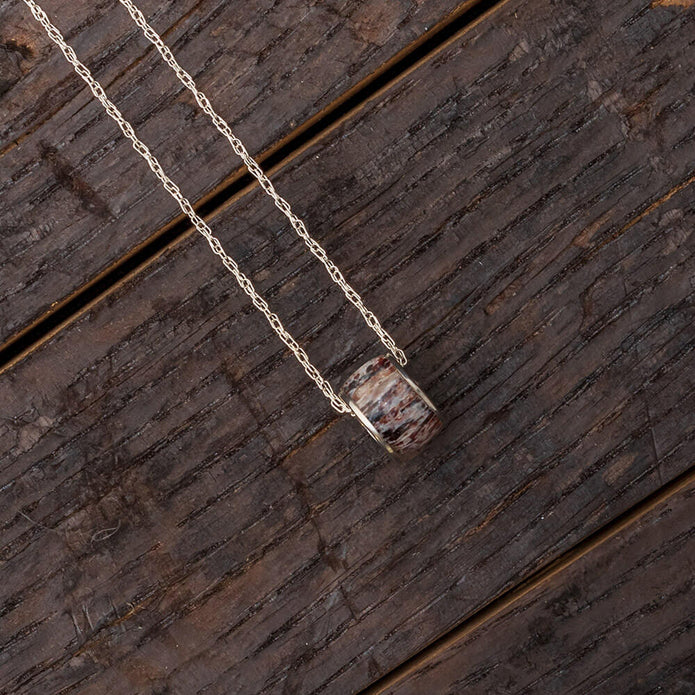 Deer Antler Charm Bead Necklace