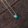 Authentic Turquoise Charm Bead Necklace