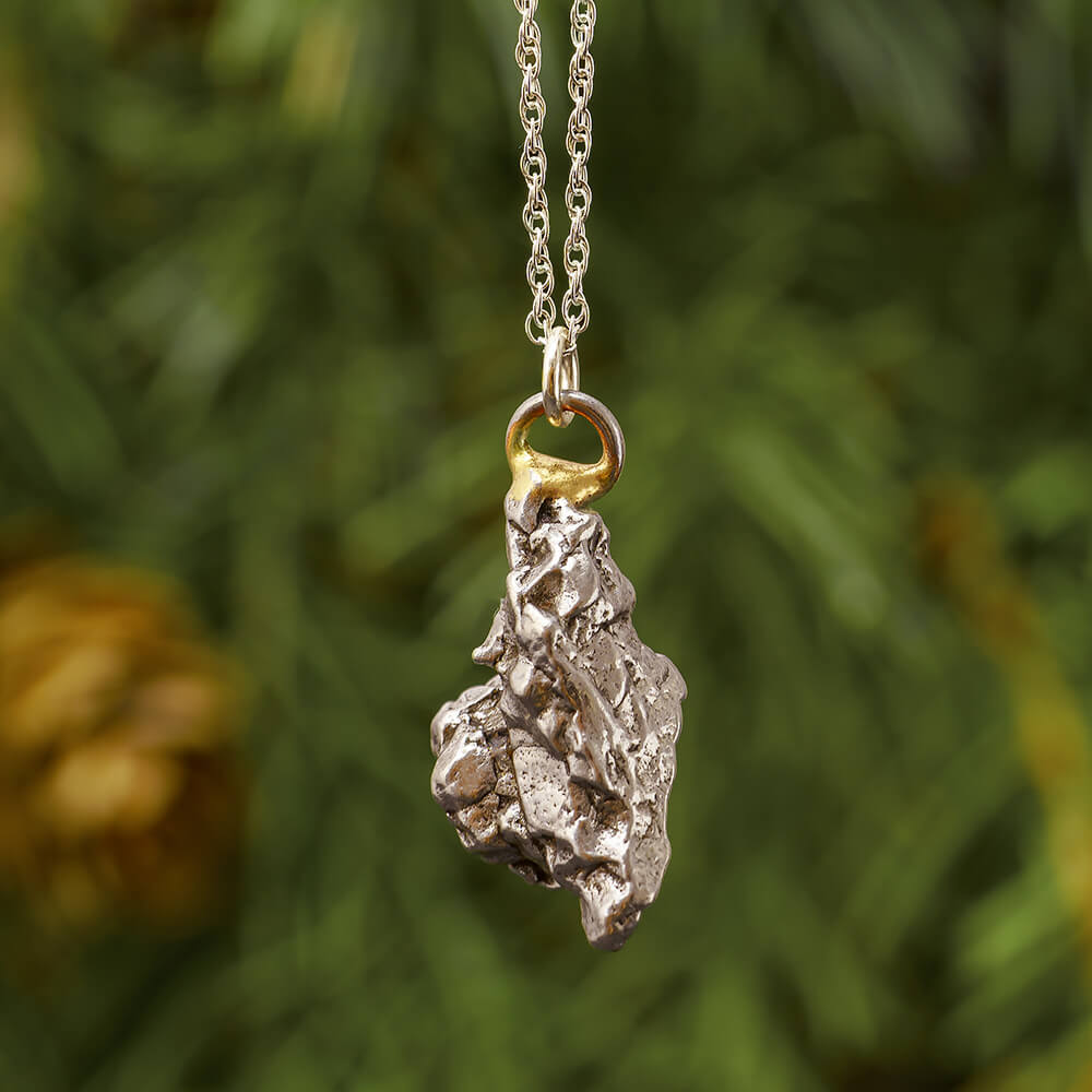 Meteorite Pendant Necklace