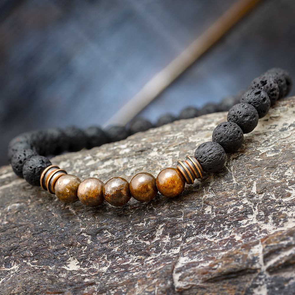 Bracelet Men Wooden Beads | Stone Men Bracelet Wood | Hematite Wooden  Bracelet - Natural - Aliexpress