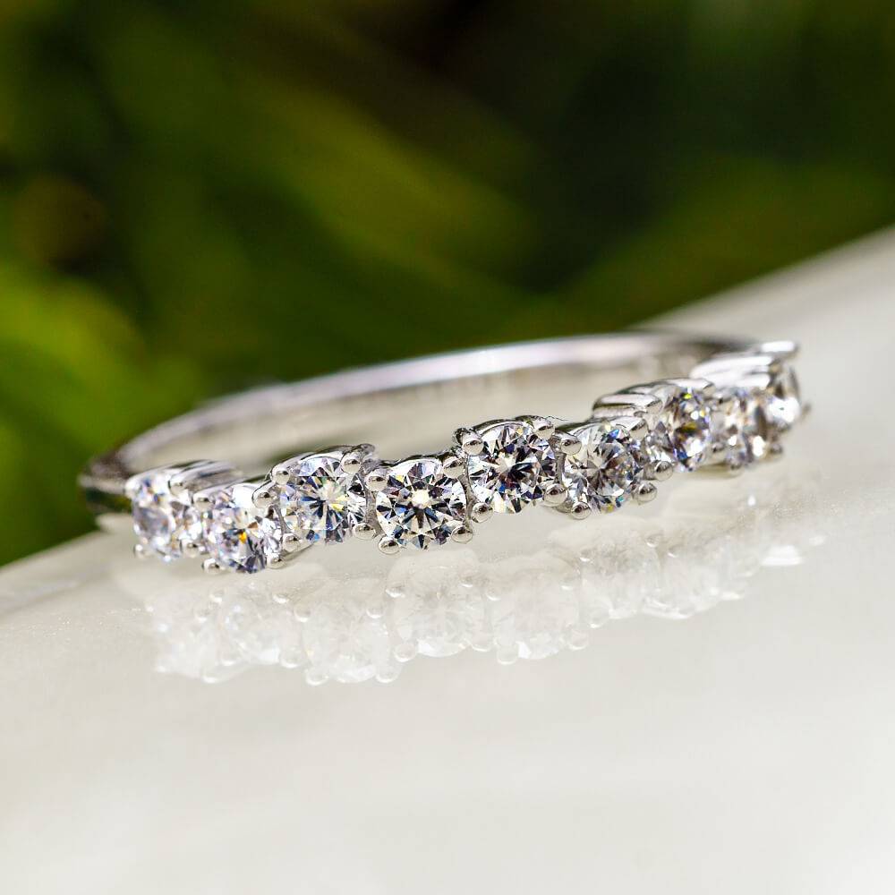 Anniversary diamond band rings Clearance