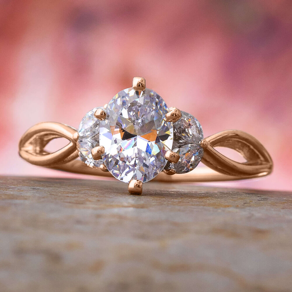 Rose Gold Engagement Ring