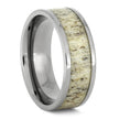Men's Deer Antler Wedding Band