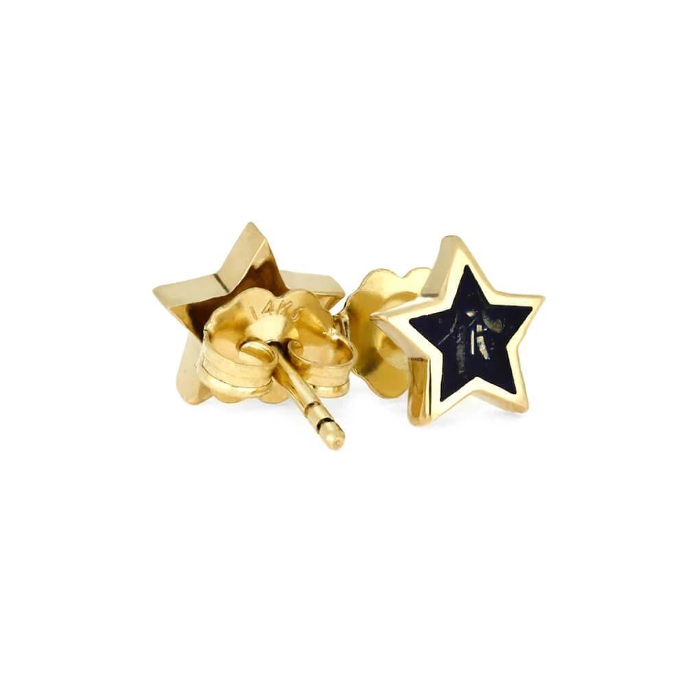 Stardust™ Stud Earrings In Yellow Gold