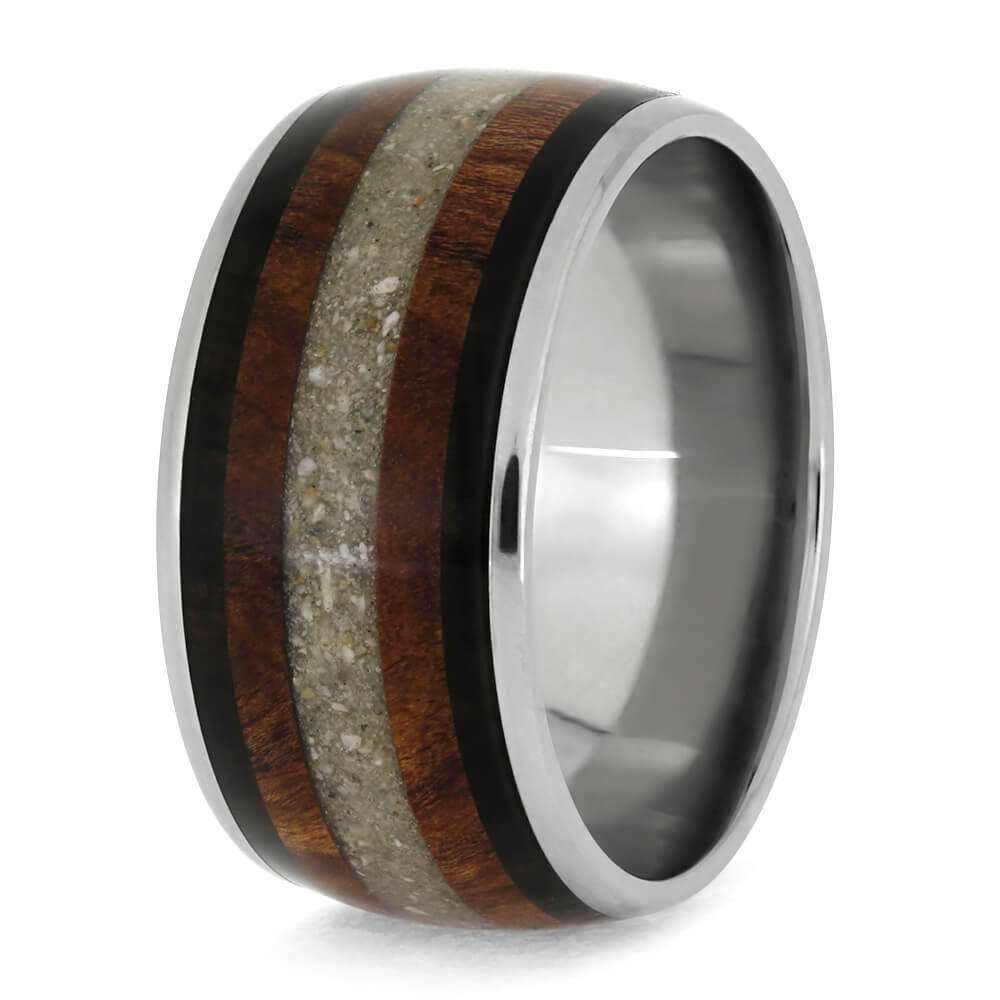Memorial Ring With Ashes And Wood-3773 - Jewelry by Johan