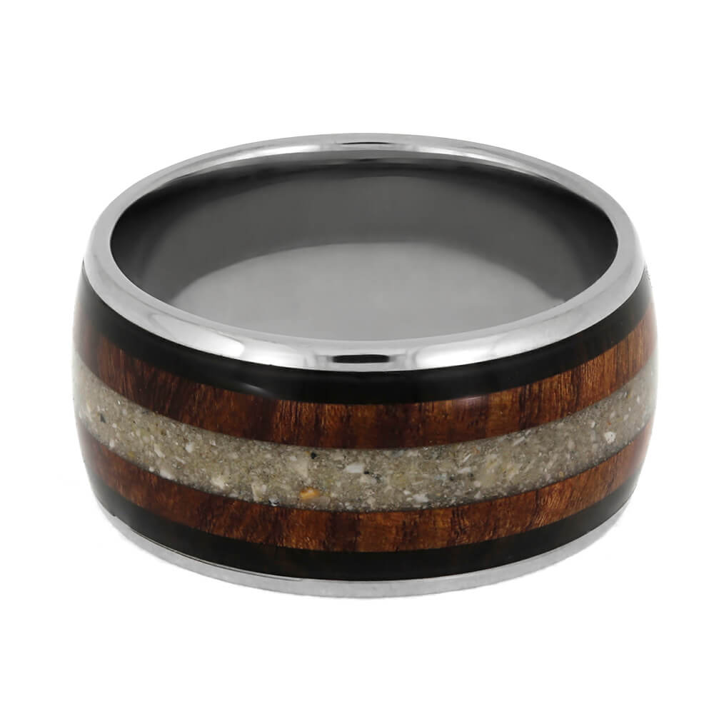Memorial Ring With Ashes And Wood-3773 - Jewelry by Johan