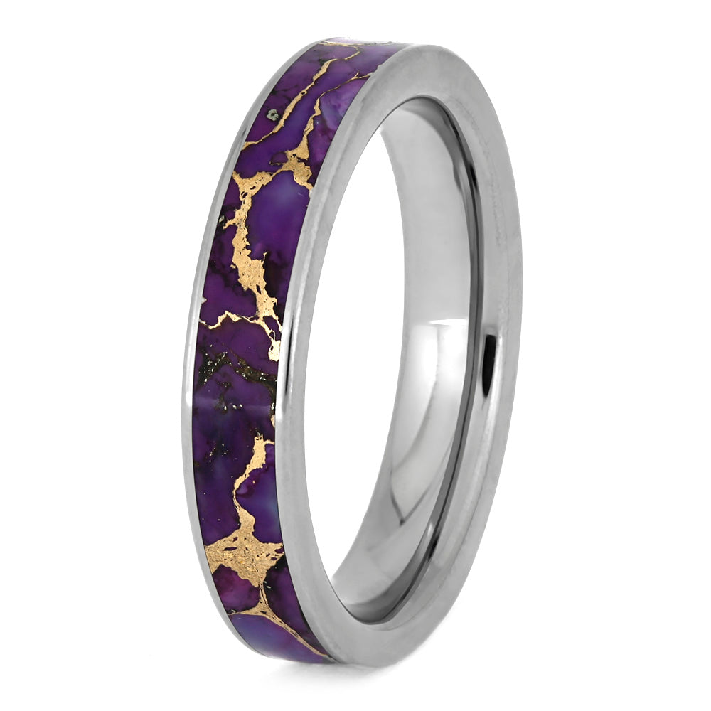 Purple turquoise sale ring