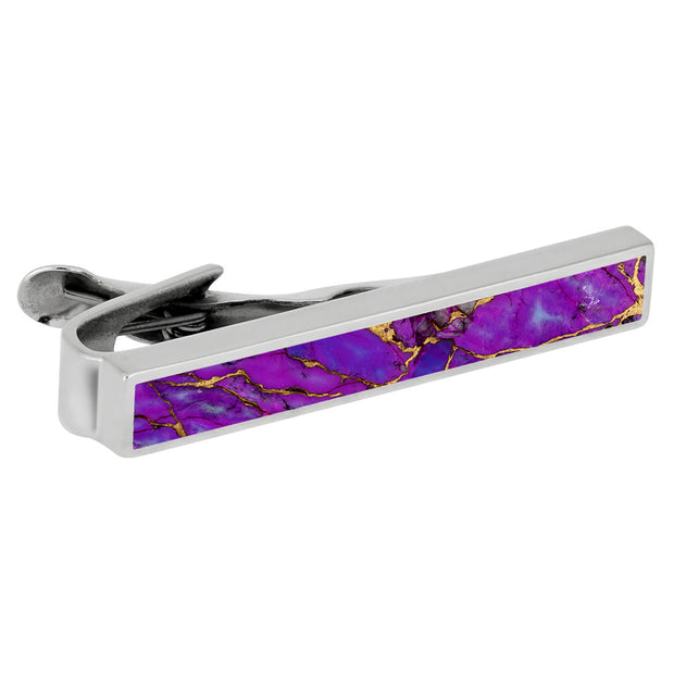 Lava Turquoise Tie Clip