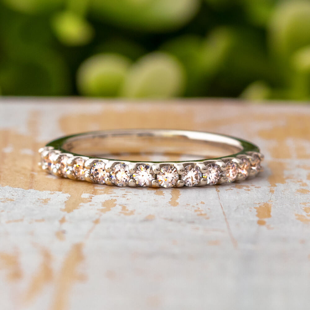 Eternity Bands vs. Half Eternity Rings: Which One to Choose for Your W