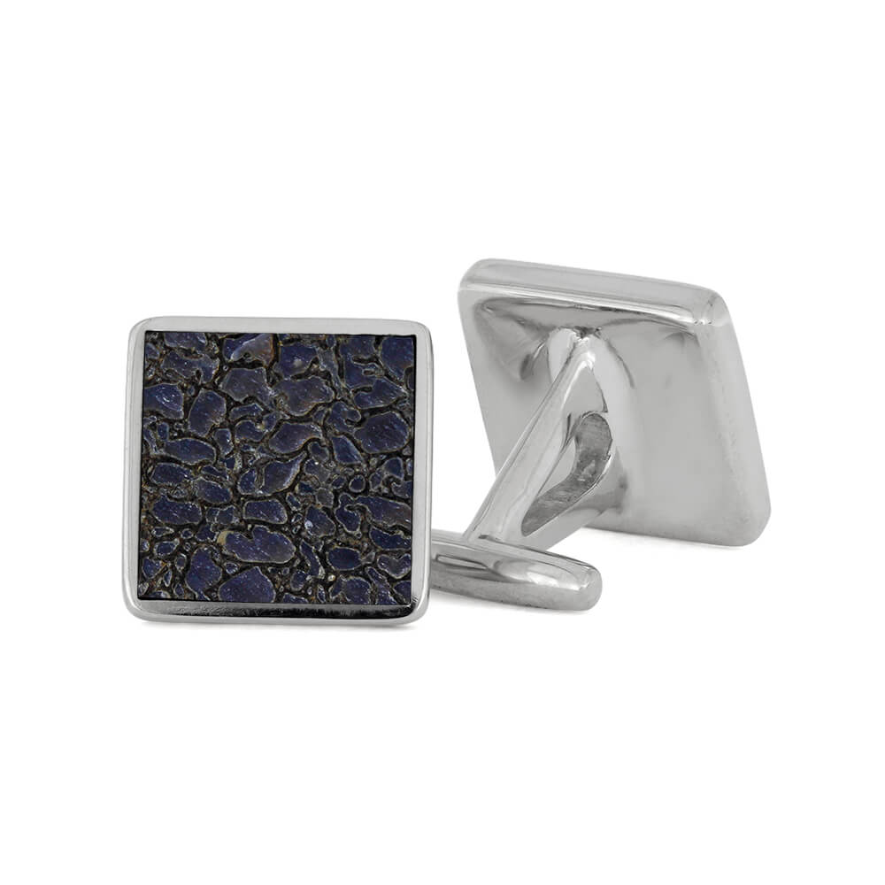 Square Dinosaur Bone Cuff Links