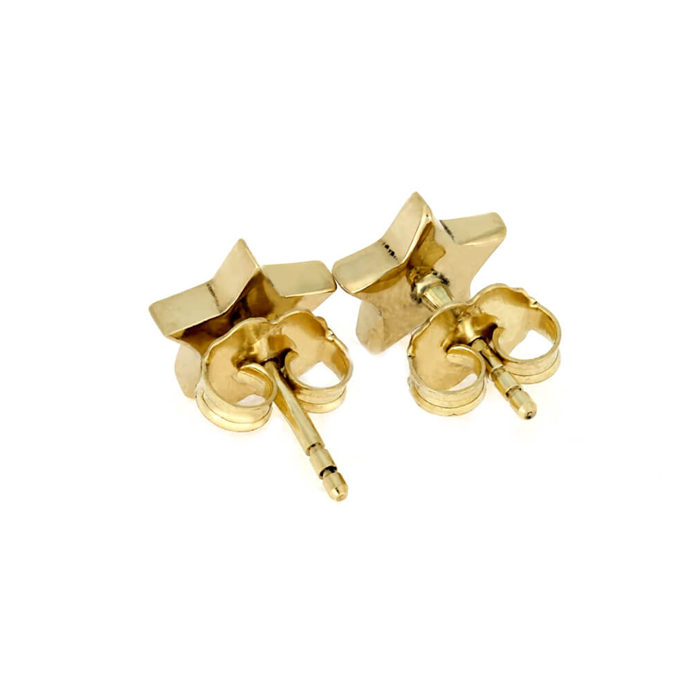 Stardust™ Stud Earrings In Yellow Gold