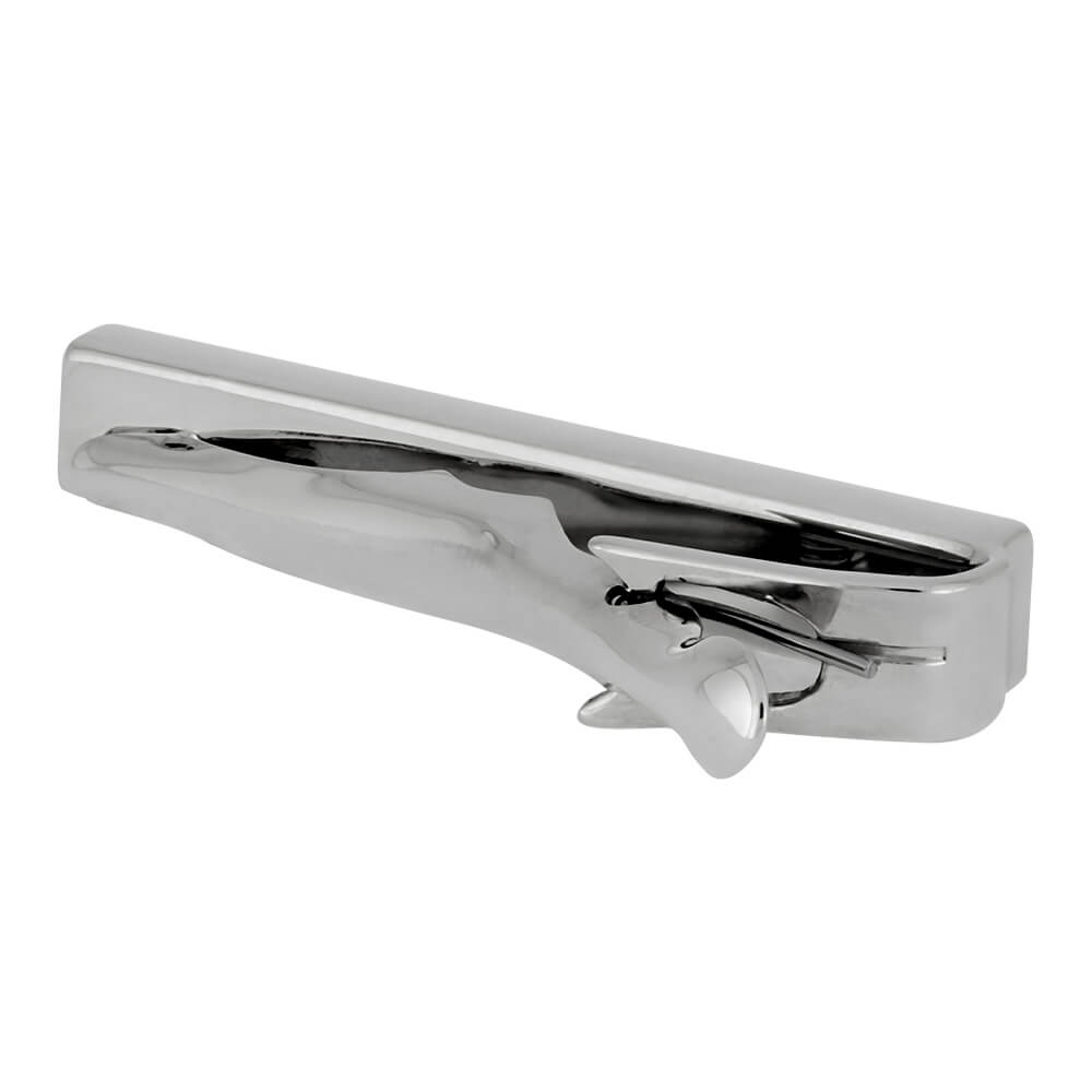 Bad to the Dino Bone Gift Set with Sterling Silver Tie Clip and Cuff Links-3547 - Jewelry by Johan