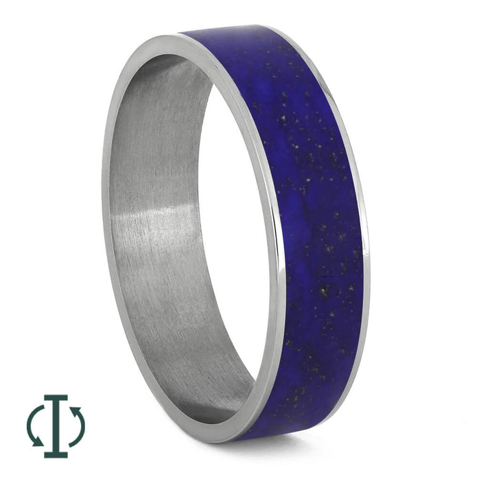 Lapis Lazuli Inlays For Interchangeable Rings, 5MM or 6MM-INTCOMP-LZ - Jewelry by Johan