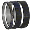 Lapis Mokume Gane Inlays for Interchangeable Rings, 2MM, 5MM or 6MM-INTCOMP-MOK - Jewelry by Johan