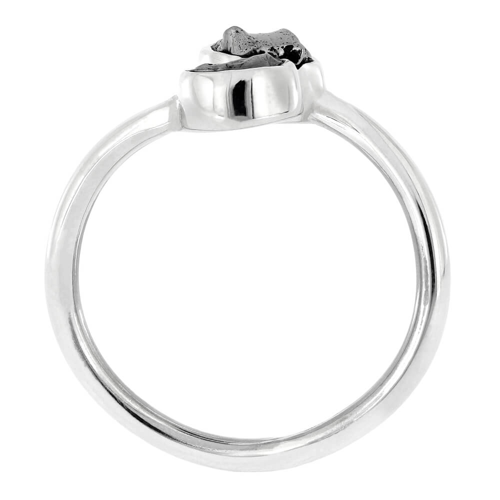 Unique Meteorite Ring for Her
