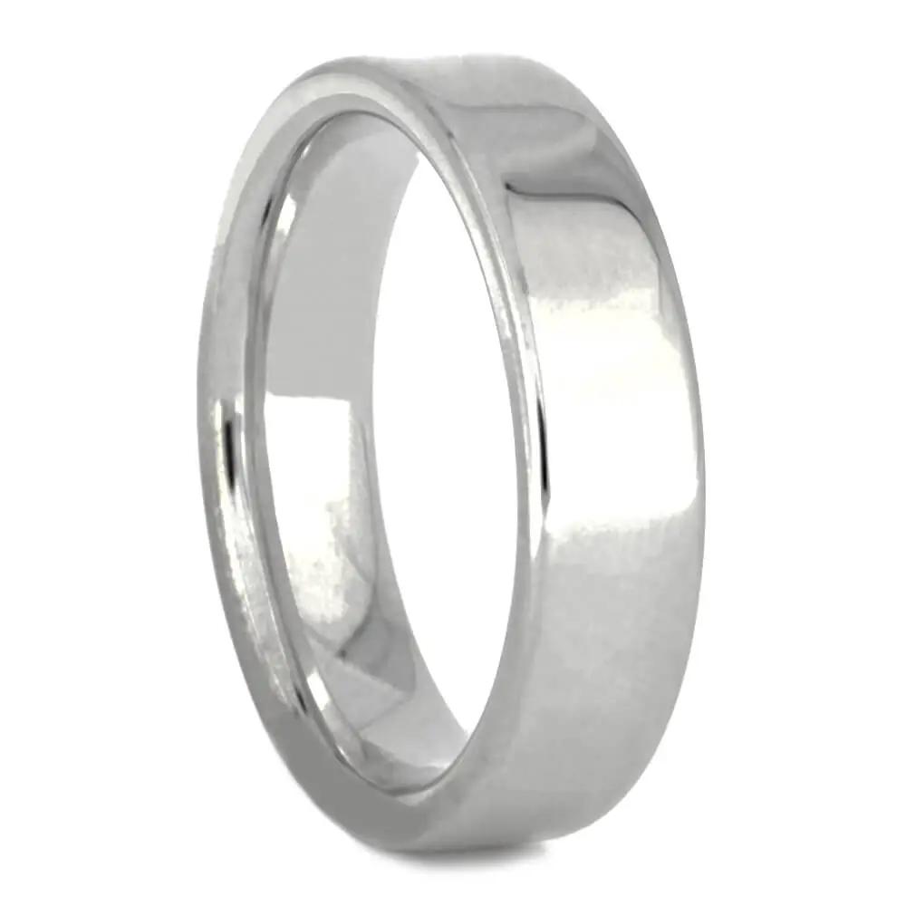 Simple Sterling Silver Wedding Band