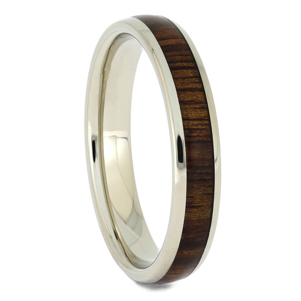 Caribbean Rosewood Ring in White Gold, Size 9.5-RS11184 - Jewelry by Johan
