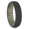Antler and Sandblasted Titanium Rings