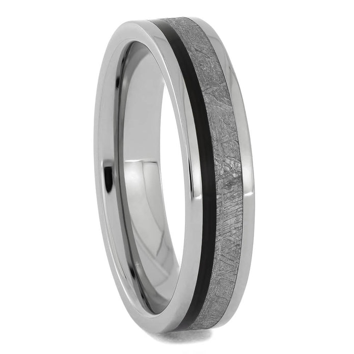 Meteorite Wedding Band
