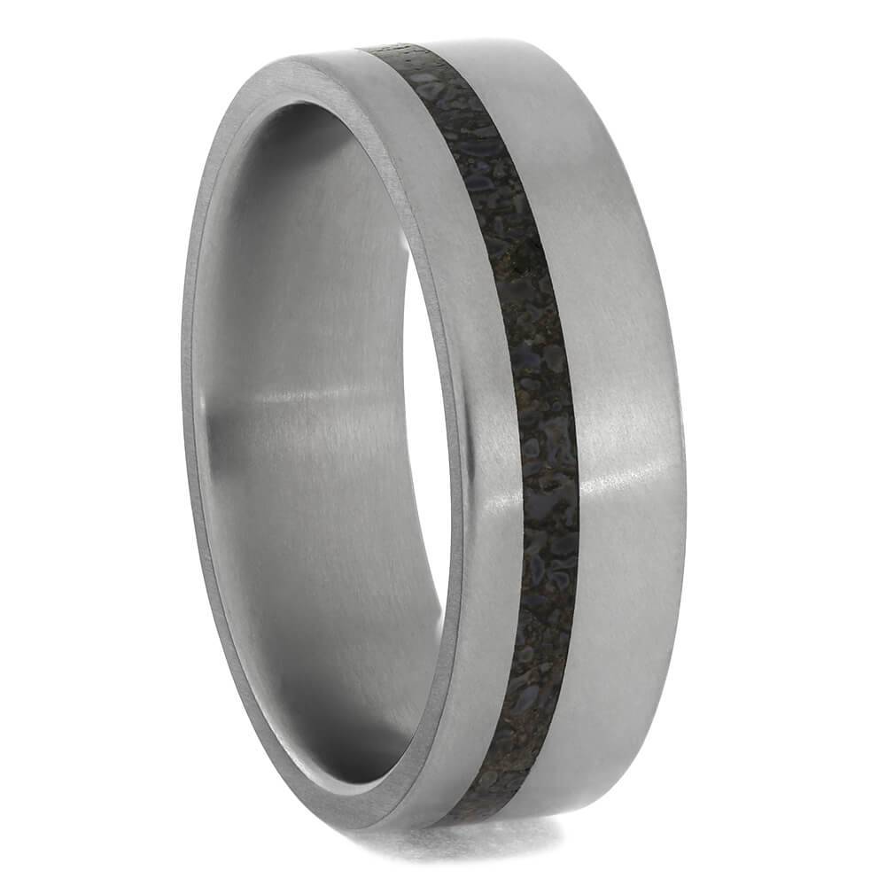 Unique Fossil Wedding Band