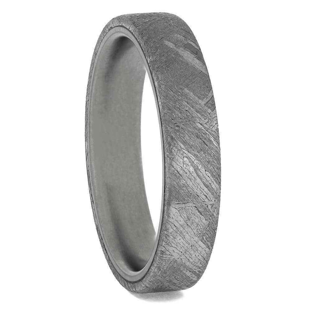Meteorite Wedding Band