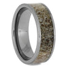 Tungsten Men's Wedding Band with Antler, Size 12-RS8775 - Jewelry by Johan