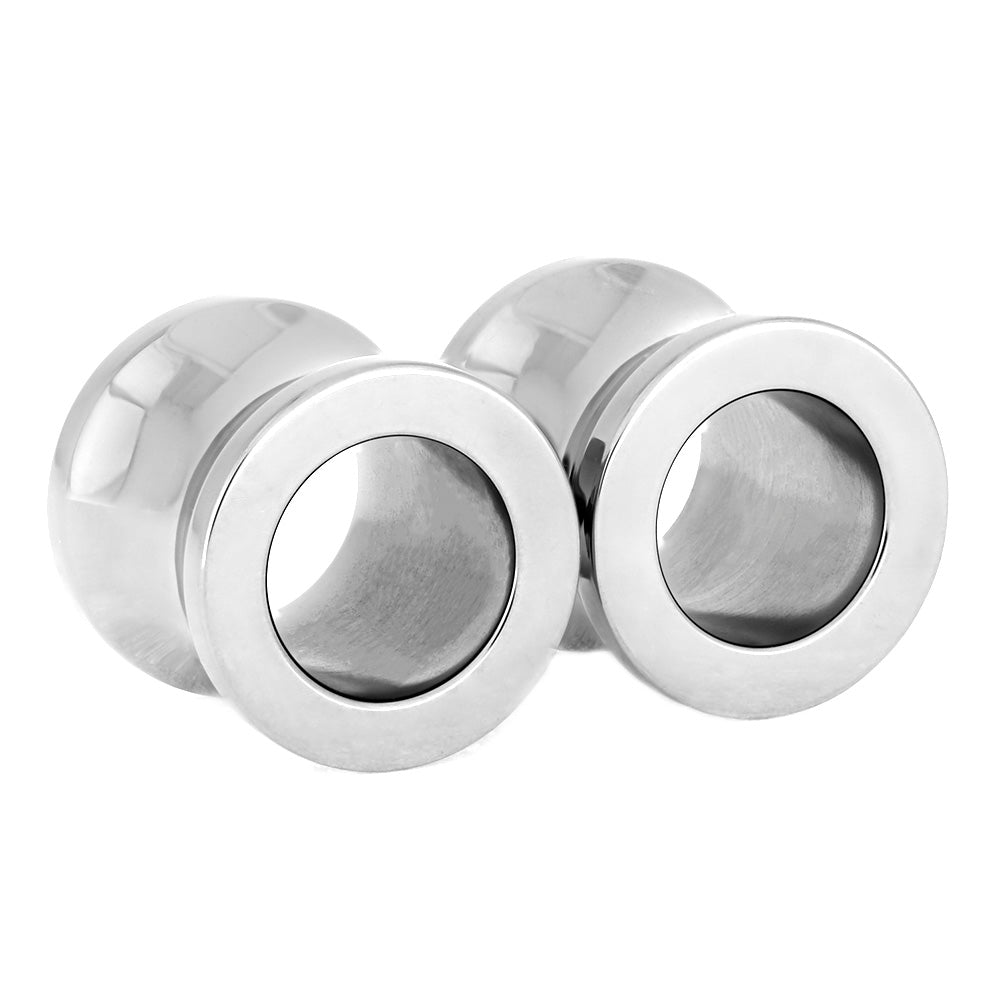 Titanium Ear Gauges, Polished Ear Plugs, Size 13 mm-RS9731 - Jewelry by Johan