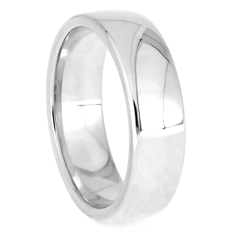 Round Sterling Silver Ring With Polished Finish
