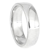 Round Sterling Silver Ring With Polished Finish