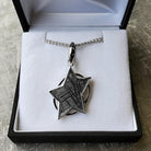 30" Muonionalusta Meteorite Star Necklace, In Stock-RSSB006 - Jewelry by Johan