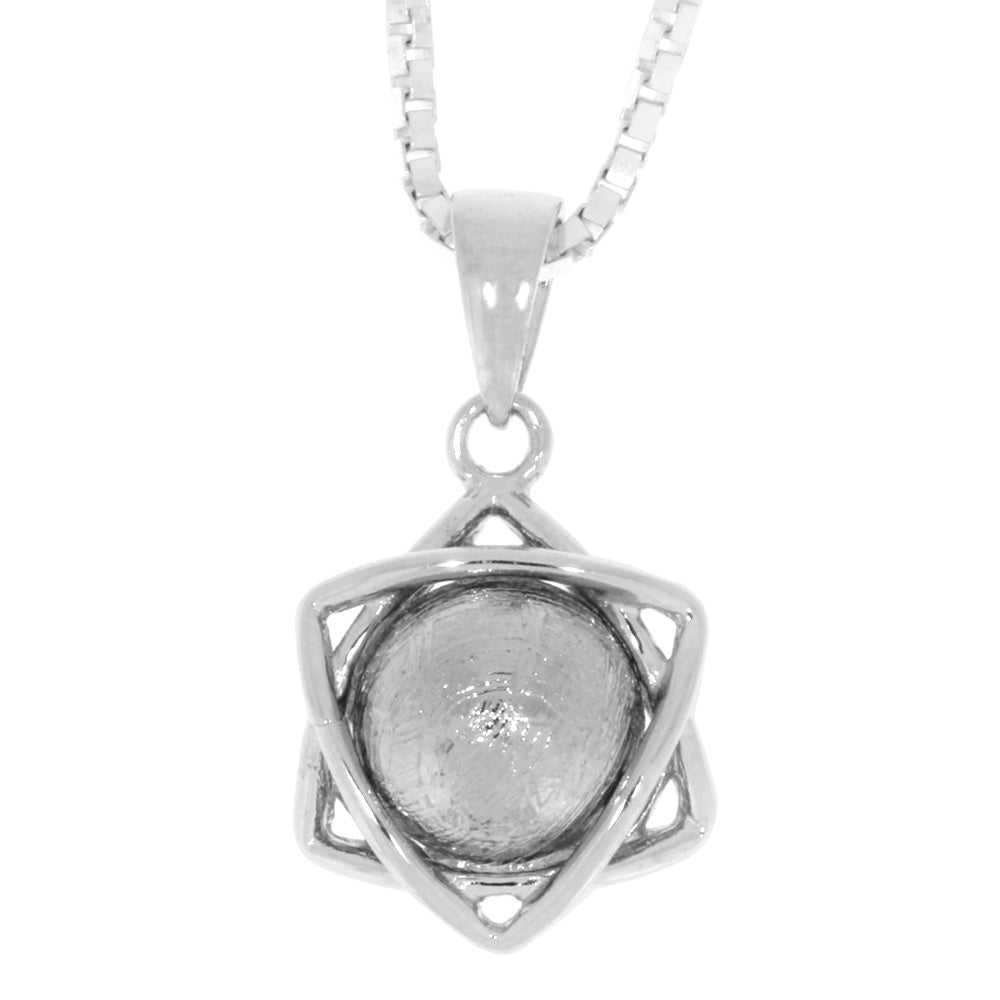 18" Meteorite Sphere Nucleus Necklace, In Stock-RSSB183 - Jewelry by Johan