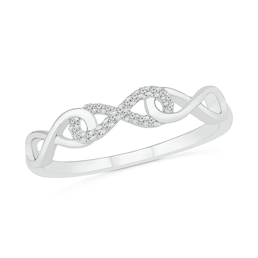 Silver Infinity Free Size Adjustable Finger Ring for Women Girls Infinite  Ring at Rs 70 in New Delhi