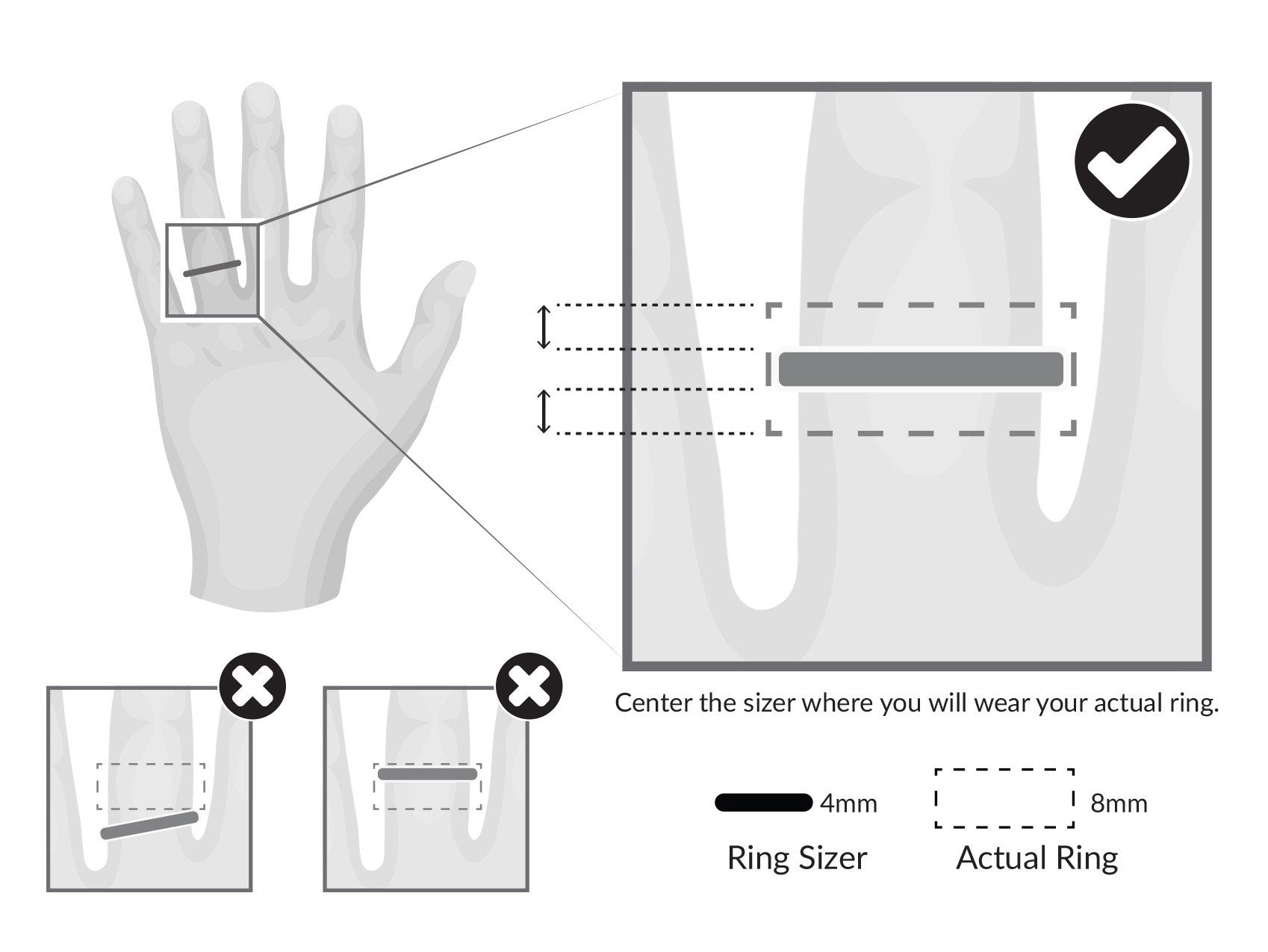 Free Ring Sizing Kit-1170-2ADD (RING PURCHASE REQUIRED) - Jewelry by Johan