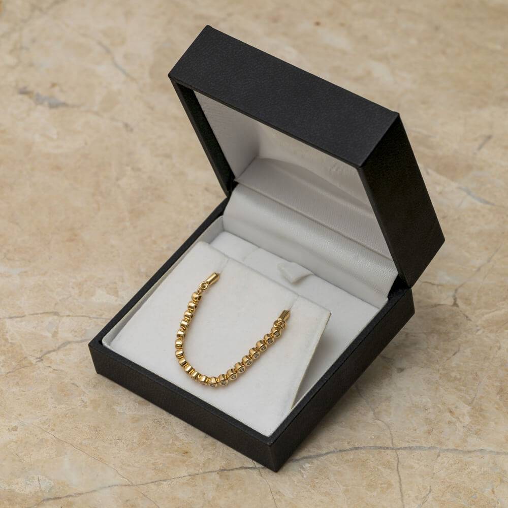 Diamond Bolo Bracelet