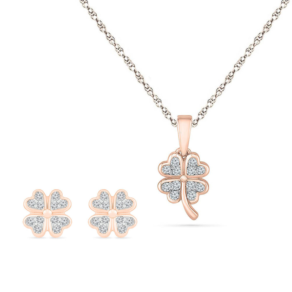 Rose Gold and Diamond Gift Set