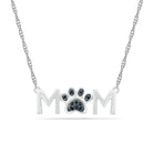 Mother's Day Necklace, Dog or Cat Mom, Silver or Gold-SHNV081547 - Jewelry by Johan