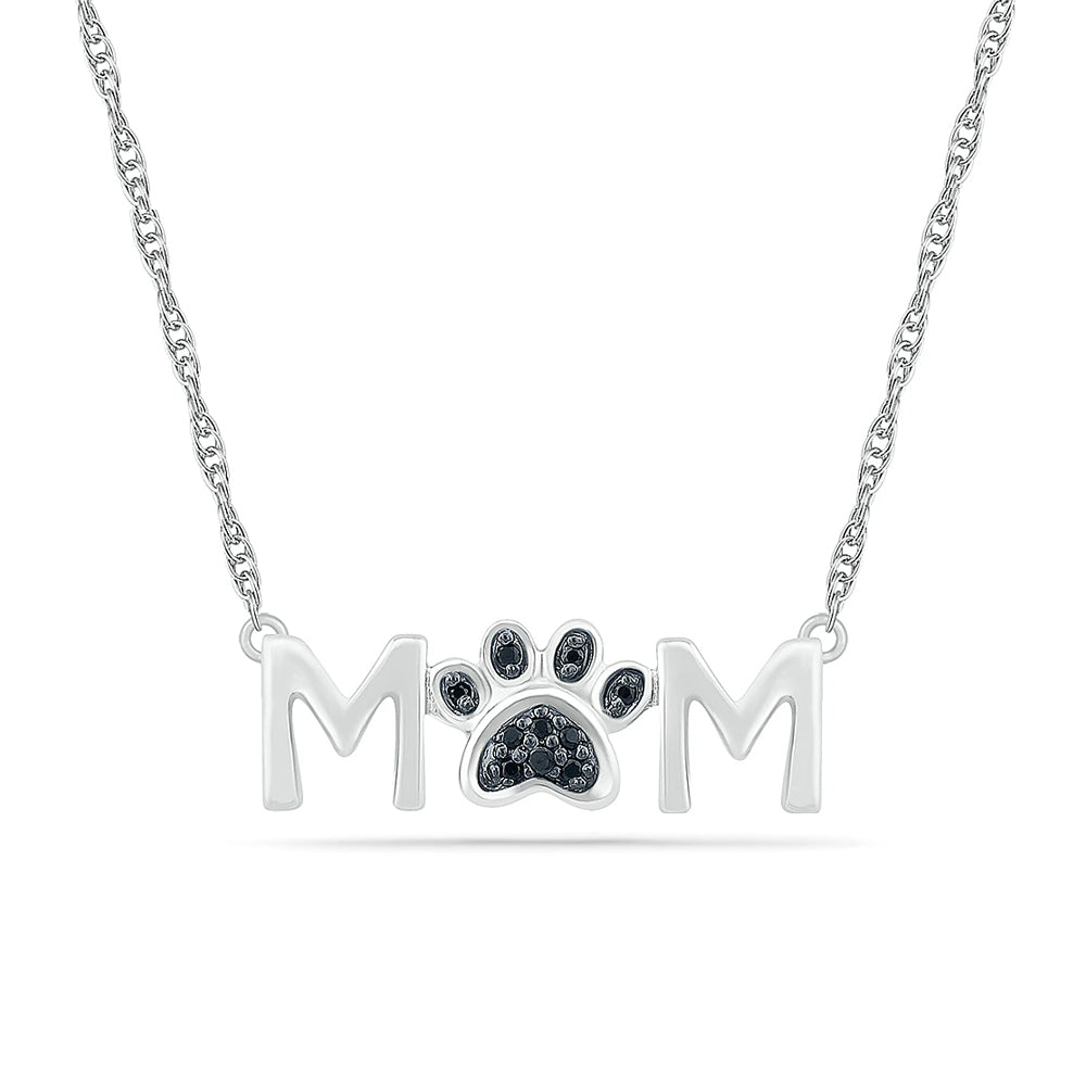 Mother's Day Necklace, Dog or Cat Mom, Silver or Gold-SHNV081547 - Jewelry by Johan