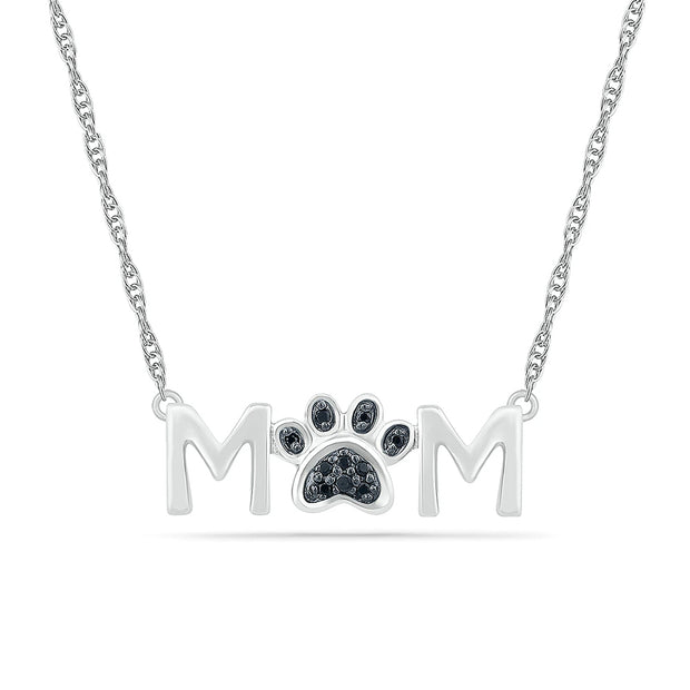 Mother's Day Necklace, Dog or Cat Mom, Silver or Gold-SHNV081547 - Jewelry by Johan