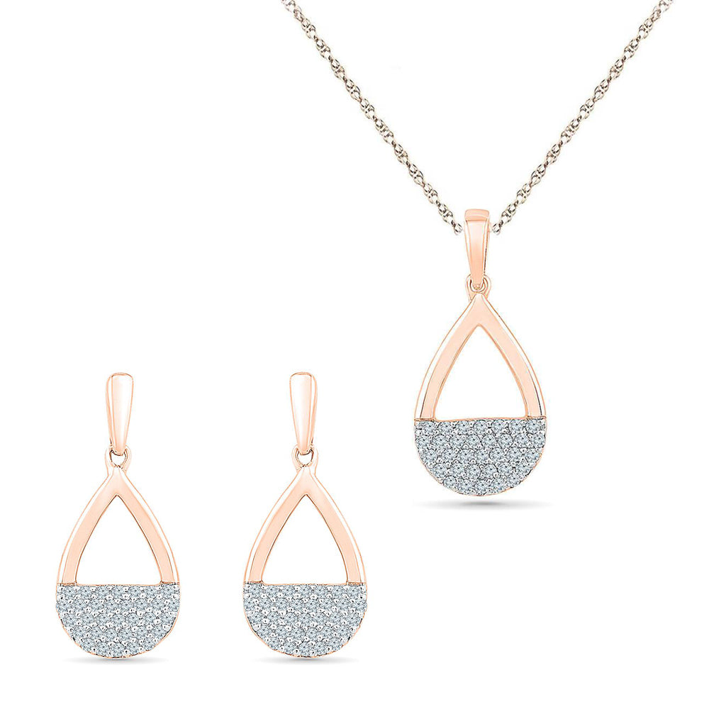 Rose Gold and Diamond Gift Set