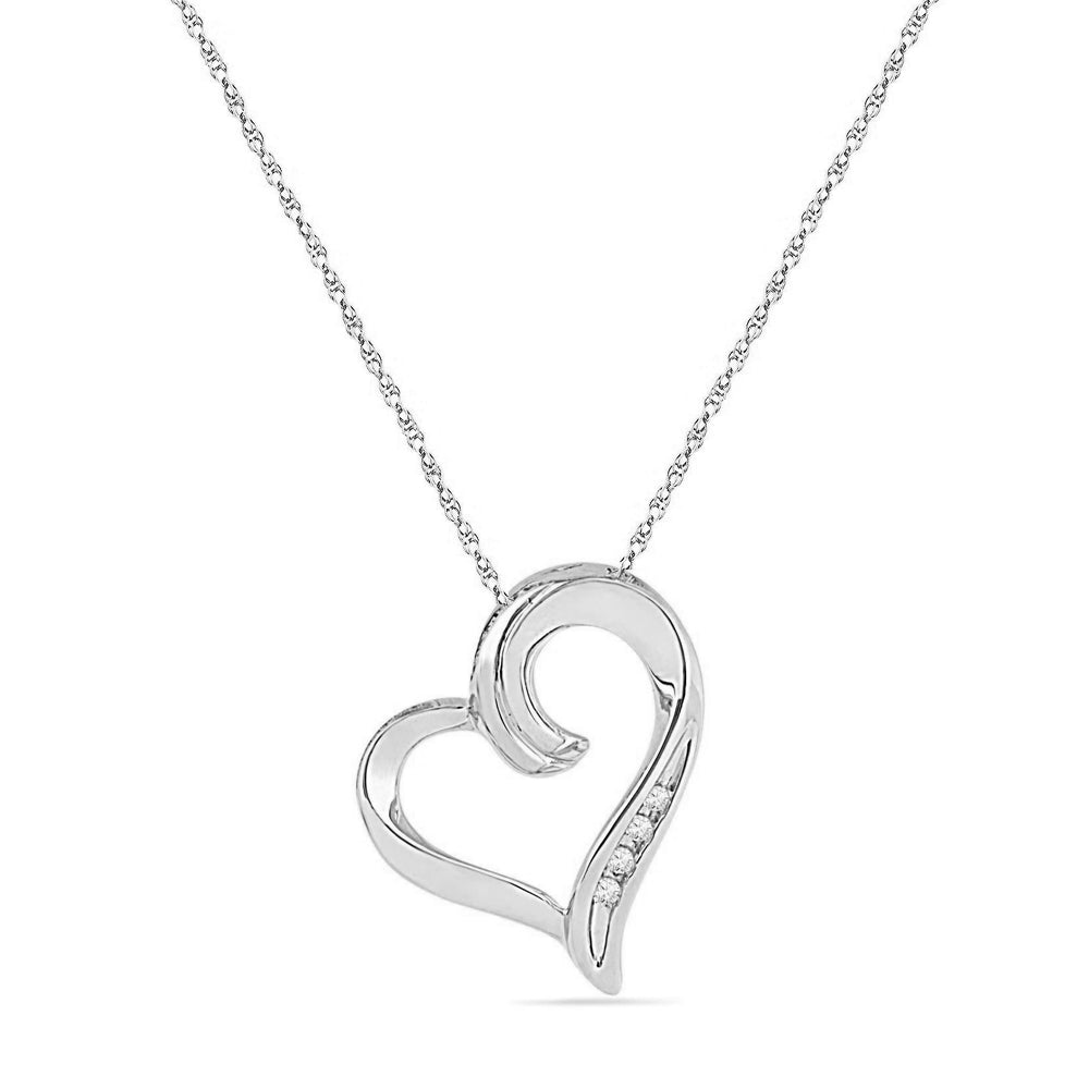 The Initials Heart Pendant- Diamond Jewellery at Best Prices in India |  SarvadaJewels.com